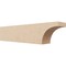 Ekena Millwork 6in. W x 8in. H x 36in. L Huntington Woodgrain TimberThane Rafter Tail, Primed Tan RFTUR06X08X36HUNRCPR - alternate 1